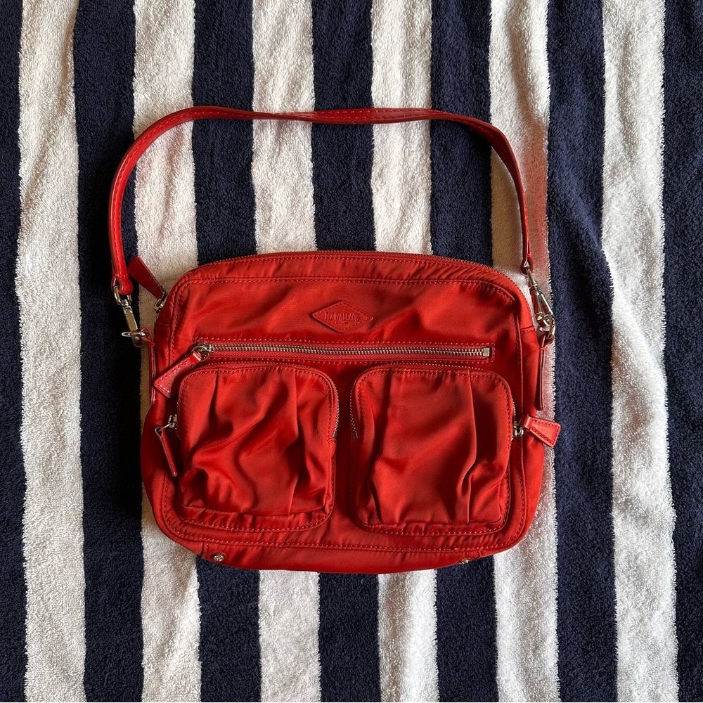 MZ Wallace Red Shoulder Bag